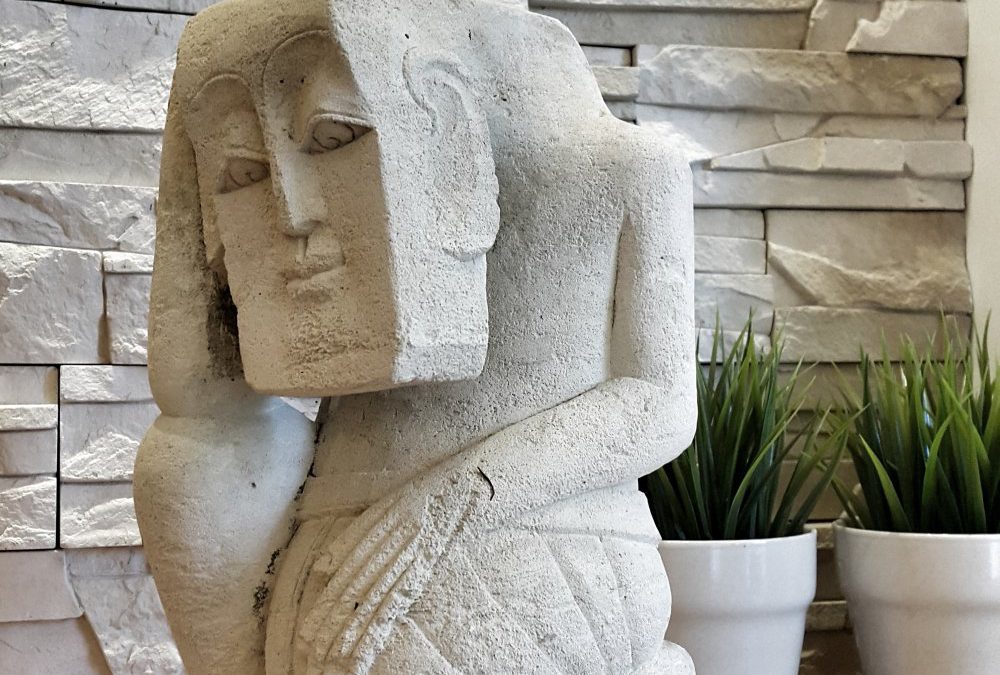 Mężczyzna w zadumie